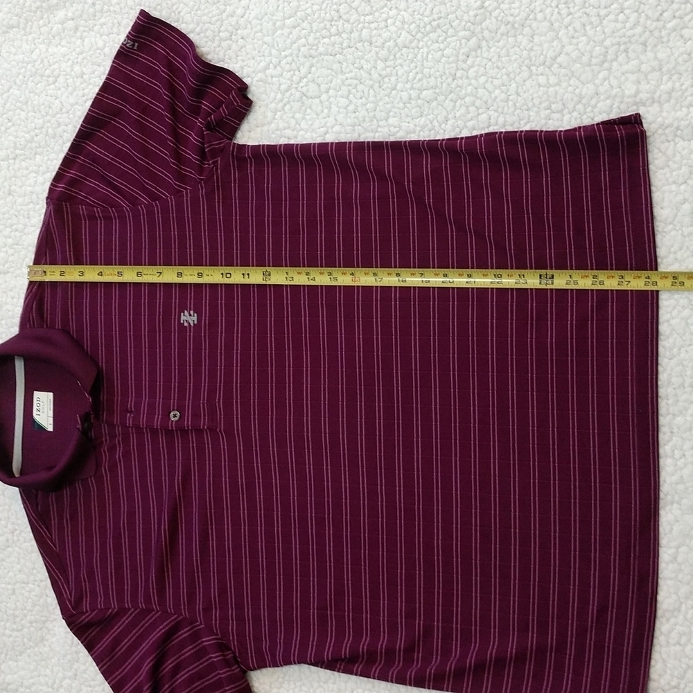 IZOD Comfort Stretch Golf Polo Shirt Size L - Picture 3 of 9